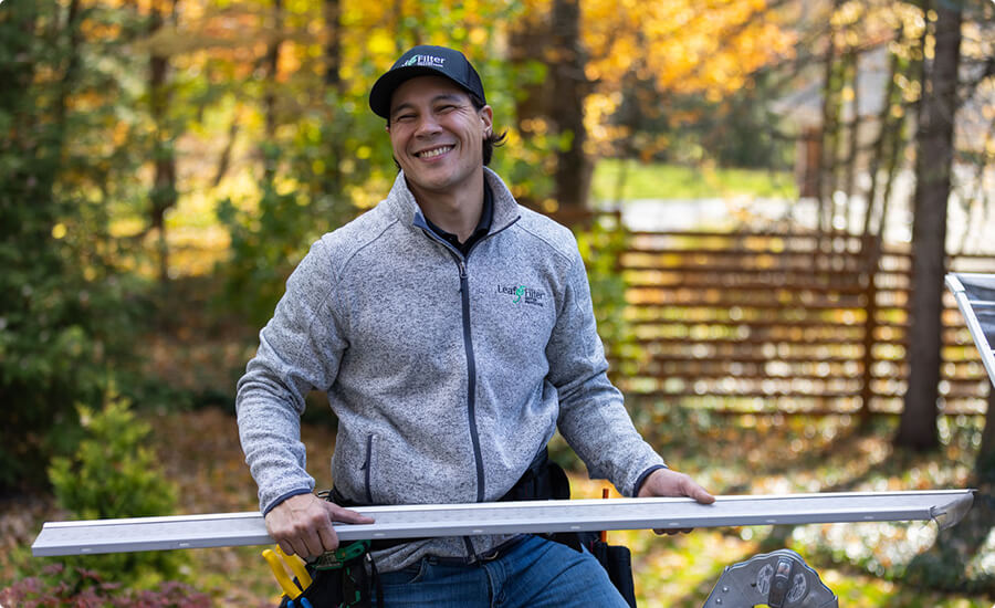 new gutter installer that joined LeafFilter in Wisconsin