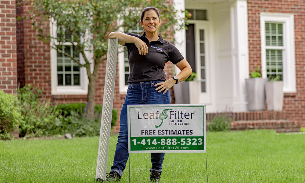leaffilter gutter guard installer in Wisconsin