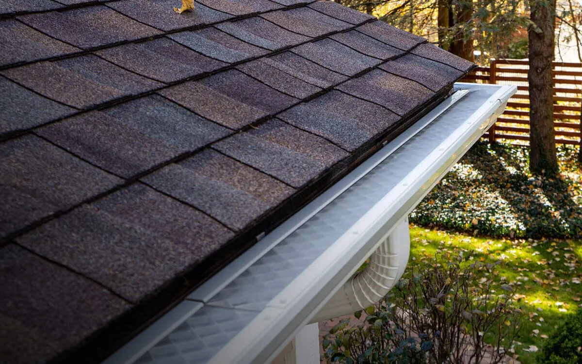 Wisconsin LeafFilter gutter guard protection installation