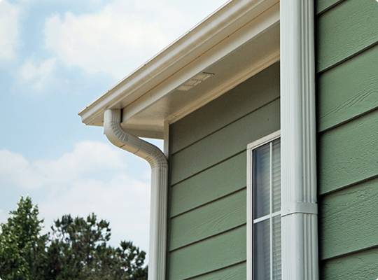 fascia replaced by our gutter contractors in Wisconsin