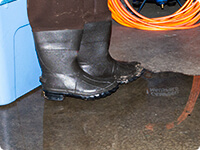 flooded basement in wisconsin