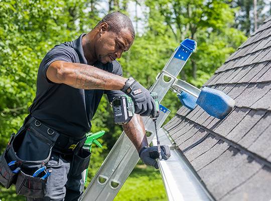 gutter installation in Wisconsin
